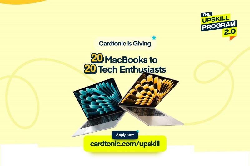 Attention All Techies! Participate In the Cardtonic Upskill 2.0 and Win a MacBook