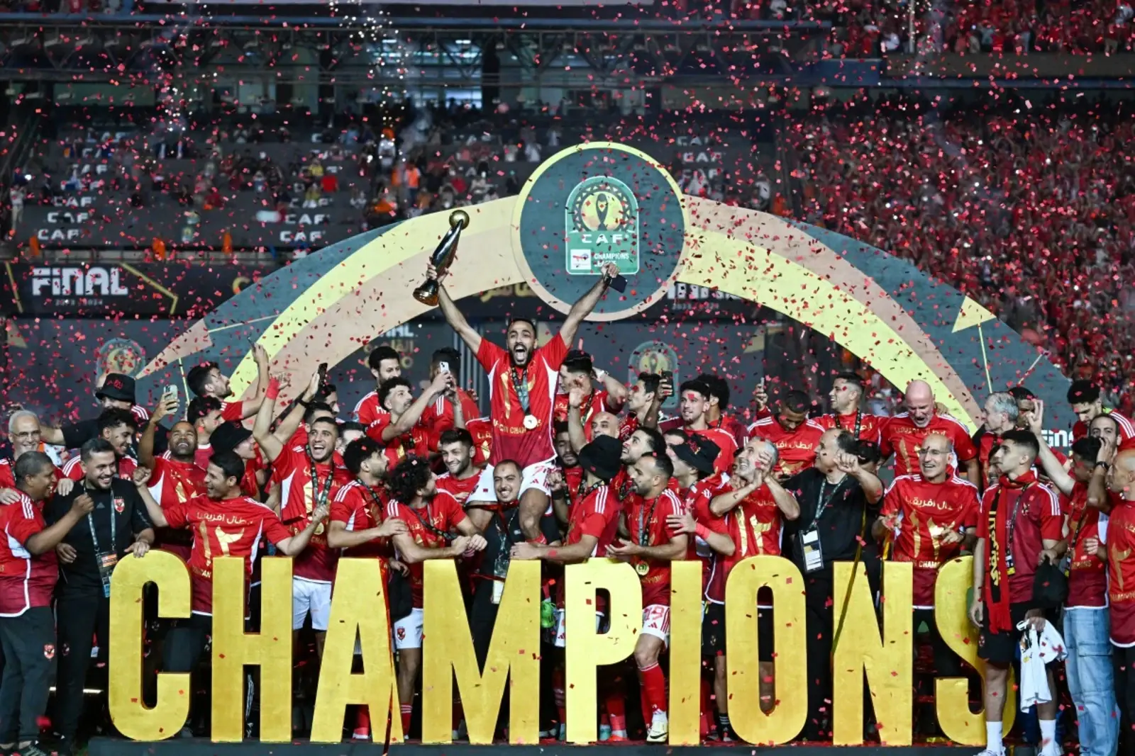 Egyptian giants, Al Ahly claim record 12th CAF Champions League title after defeating Esperance 1-0 at the Cairo International Stadium