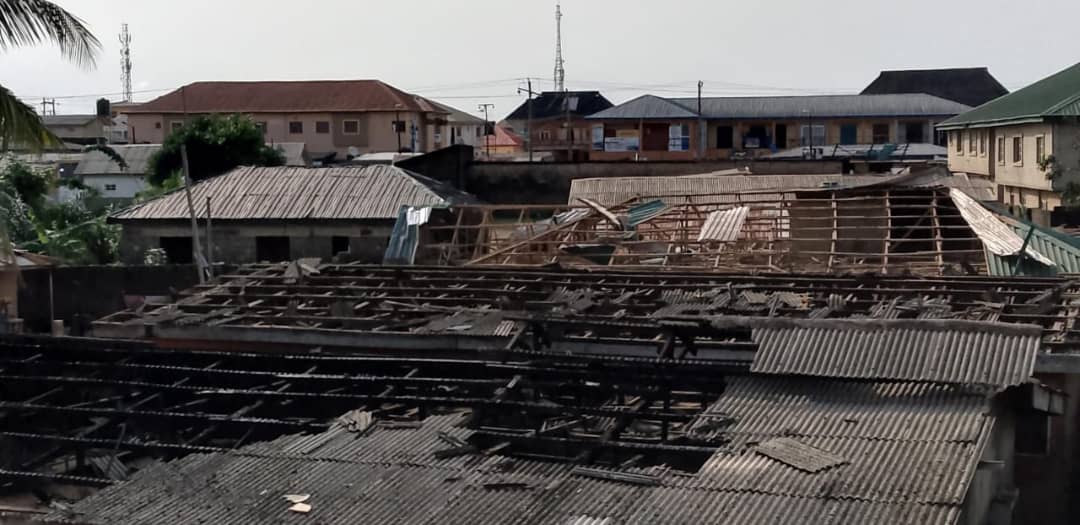 Land grabber continues destruction in Ajasa Lagos 