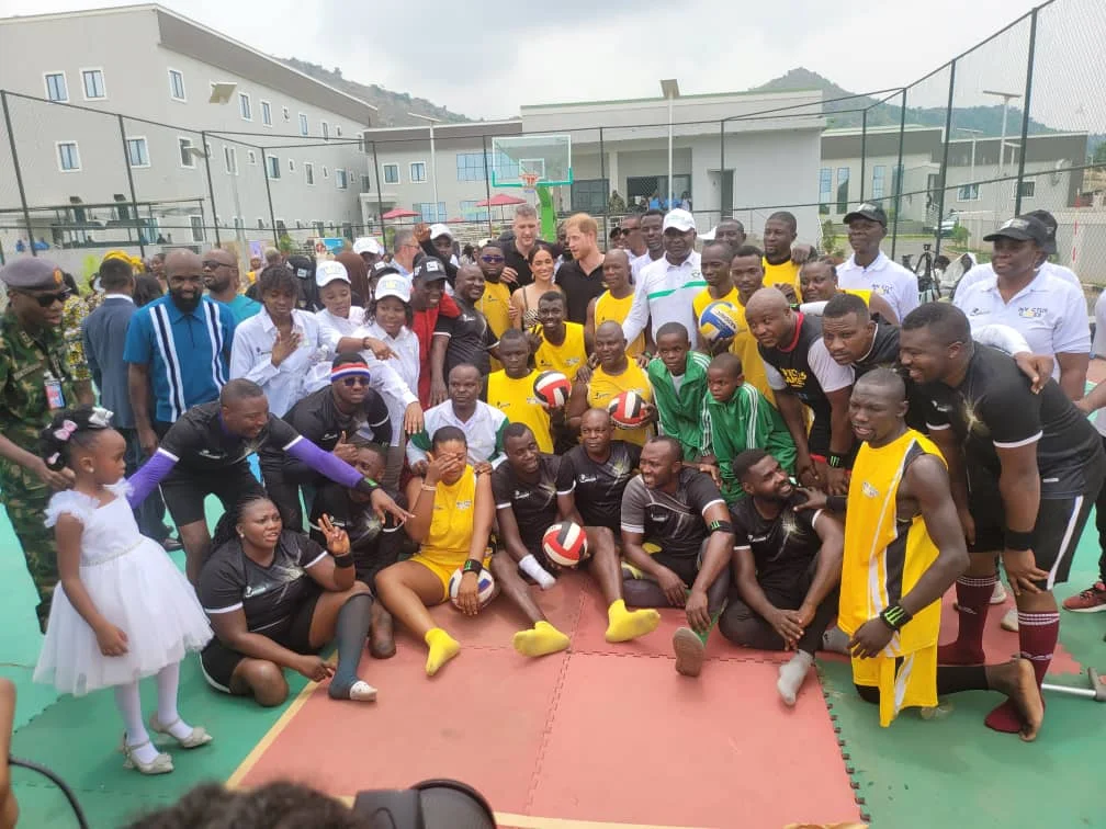 What CDS Gen. Musa said after injured soldiers played volleyball with Prince Harry