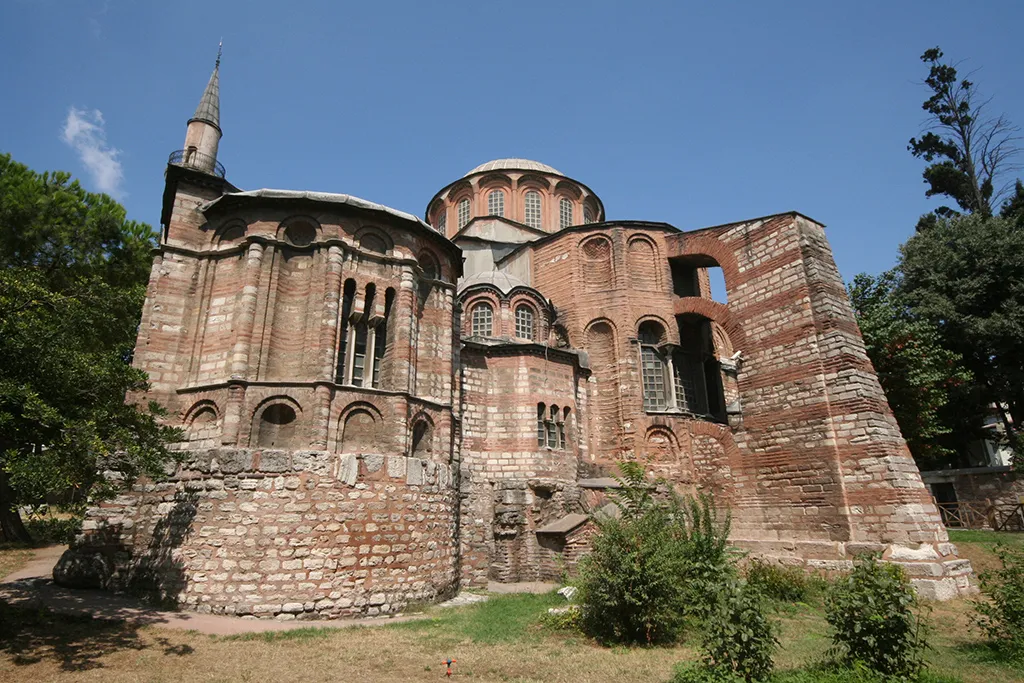 Muslims hold Friday prayers in ancient Chora, one of Istanbul’s most popular Byzantine-era monuments after its conversion into a mosque,