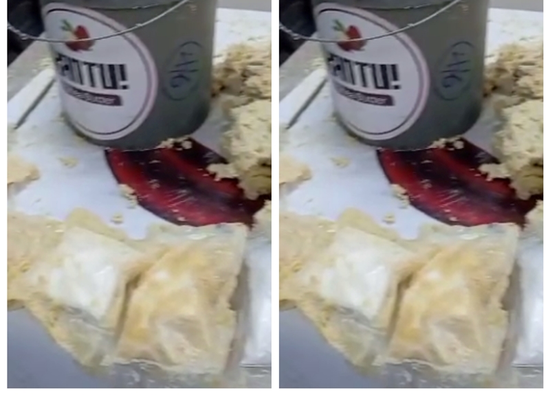 Lagos freight agent caught with parcels of cocaine hidden in shea butter buckets