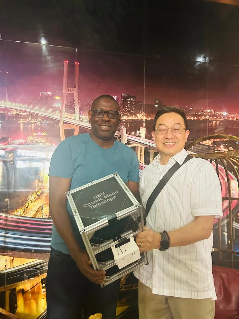 NASRDA says Nigeria is the first country in Africa to acquire a cosmic ray muon detector to aid climate change and atmospheric research.