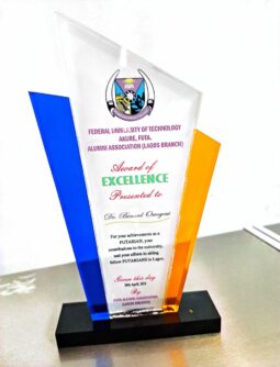 Dr Benard Omoyeni’s award