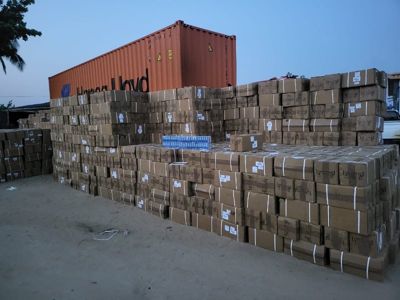 NDLEA intercepts three trailers conveying multi-billion naira worth of illicit drugs in Lagos