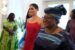 Okonjo-Iweala (right) and the Duchess of Sussex, Meghan Markle