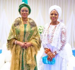 Ooni’s Wife Olori Temitope Ogunwusi and First Lady Mrs Oluremi Tinubu