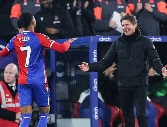 Olise hits brace as Palace demolish dismal Man. United