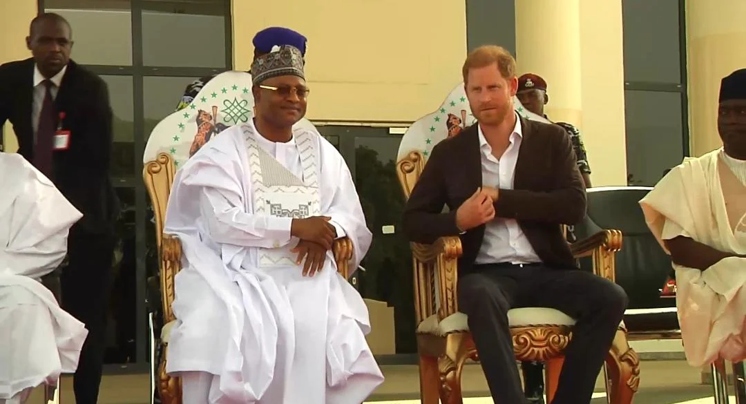 Kaduna governor Uba Sani described Prince Harry, the Duke of Sussex, as a symbol of courage, perseverance, and oneness of humanity.