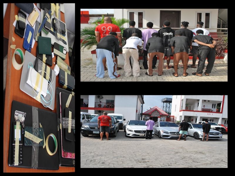 EFCC busts 24 suspected internet fraudsters in Benin