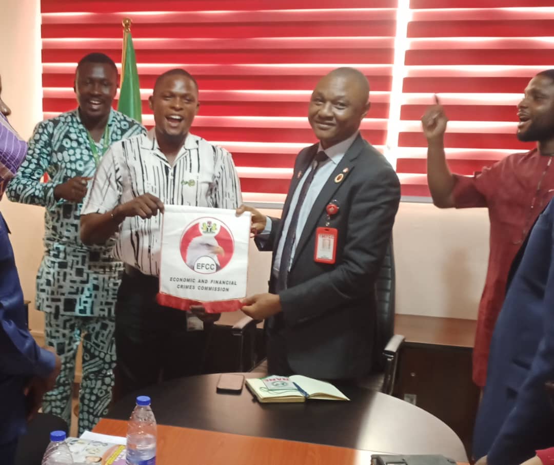 EFCC expresses willingness to collaborate with NANS while encouraging members of the students' union to act as whistleblowers on cybercrimes.