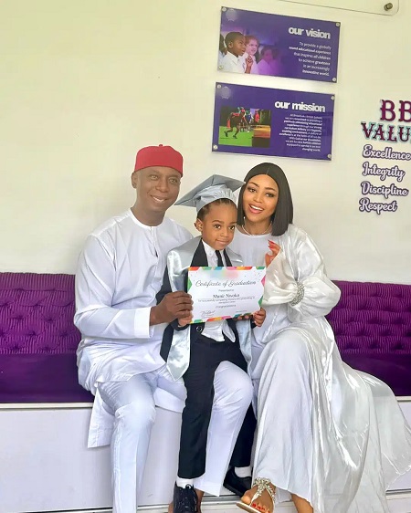 Regina Daniels cries out over children’s welfare