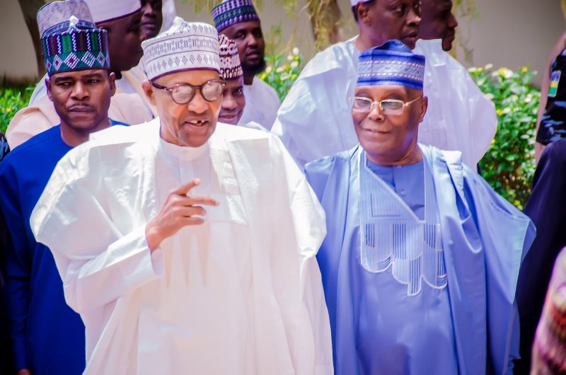 2027 knocking! Atiku pays 'Sallah' Homage to Buhari in Daura