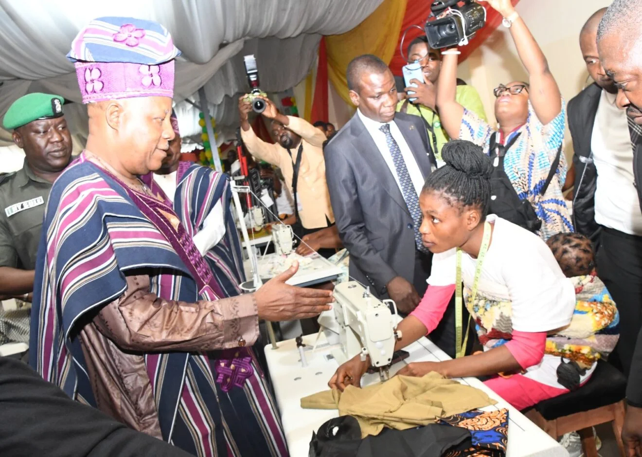 VP Kashim Shettima revealed in Ekiti that resident Bola Tinubu has approved a grant of N150,000 grant to each participant of MSMEs Clinic.