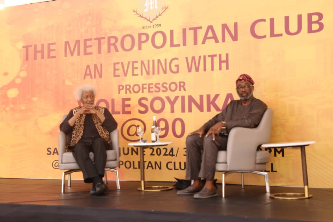 Nobel Laureate Prof. Wole Soyinka takes a swipe at South African government for its confrontational attitude towards Nigeria and its citizens