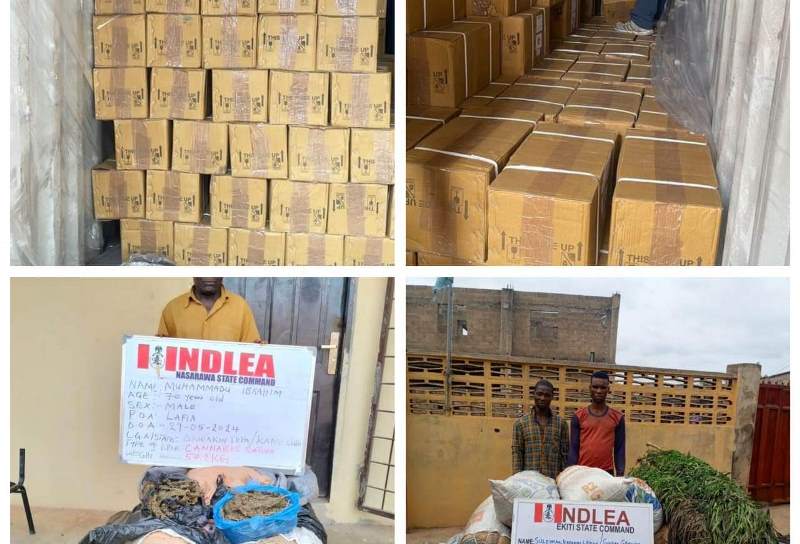 NDLEA intercepts Codeine, Loud worth over N2.1bn in Lagos, Port Harcourt