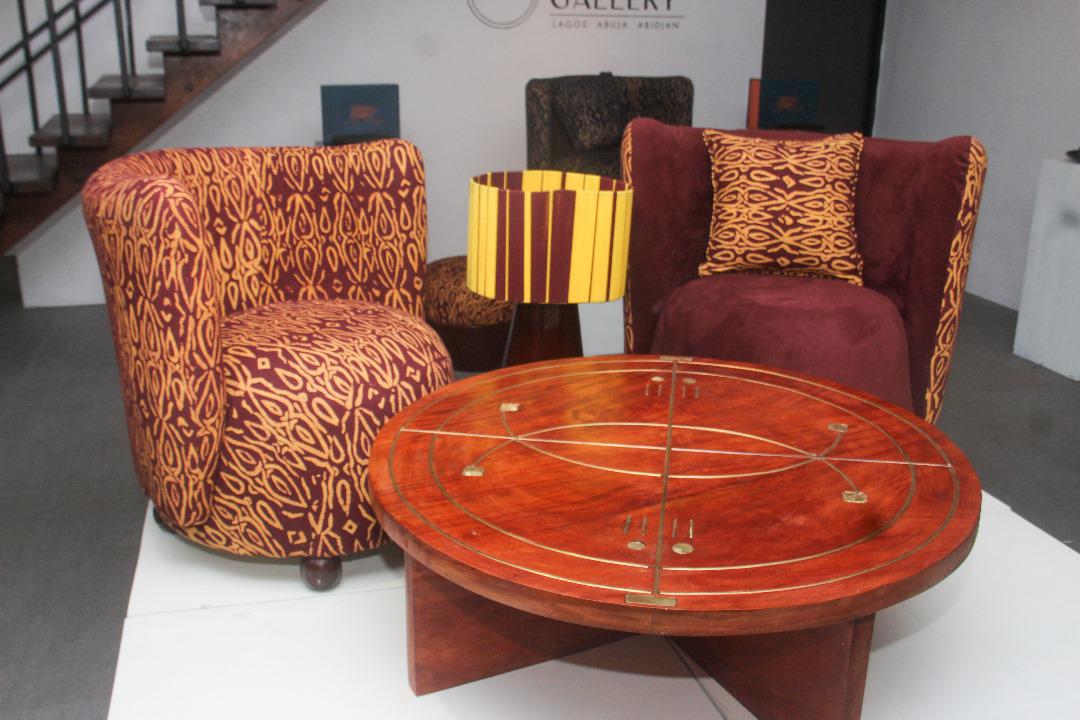 One of the homeware collections on display