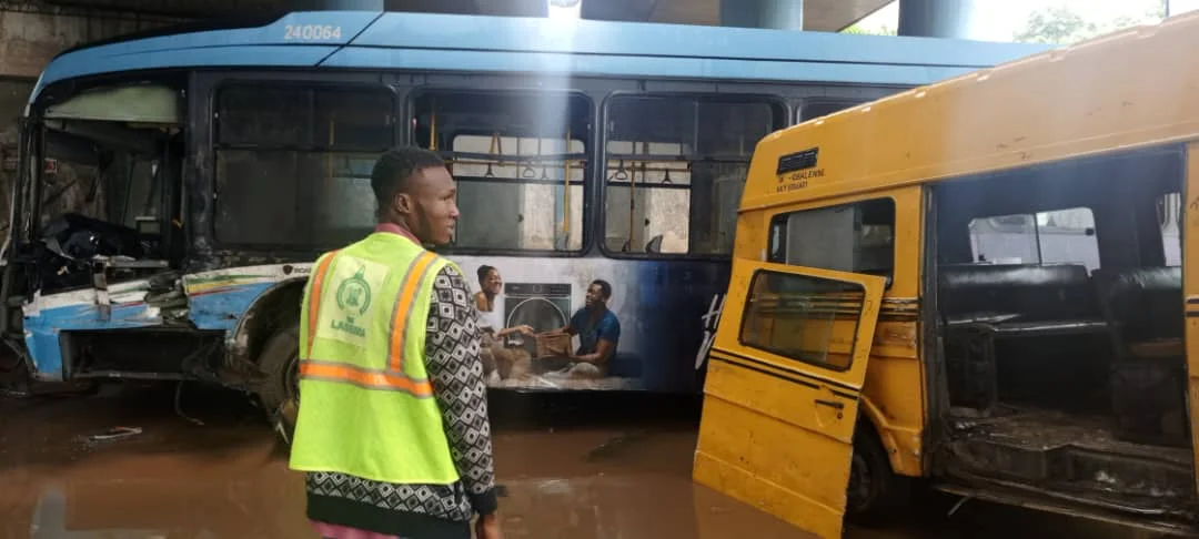 LASEMA says 15 passengers were injured in a multiple collision involving 3 vehicles under the Ojota Interchange Bridge, Lagos, on Friday