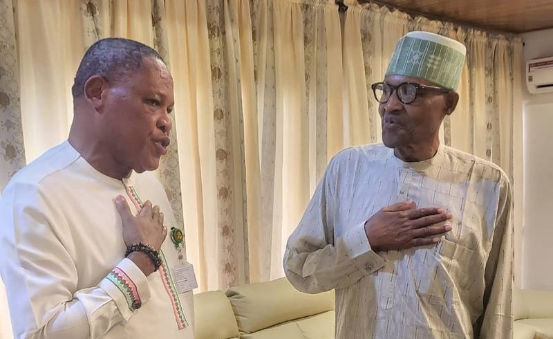 Abia Rep, Obi Aguocha takes campaign for release of Nnamdi Kanu, the leader of IPOB from detention to former President Muhammadu Buhari.