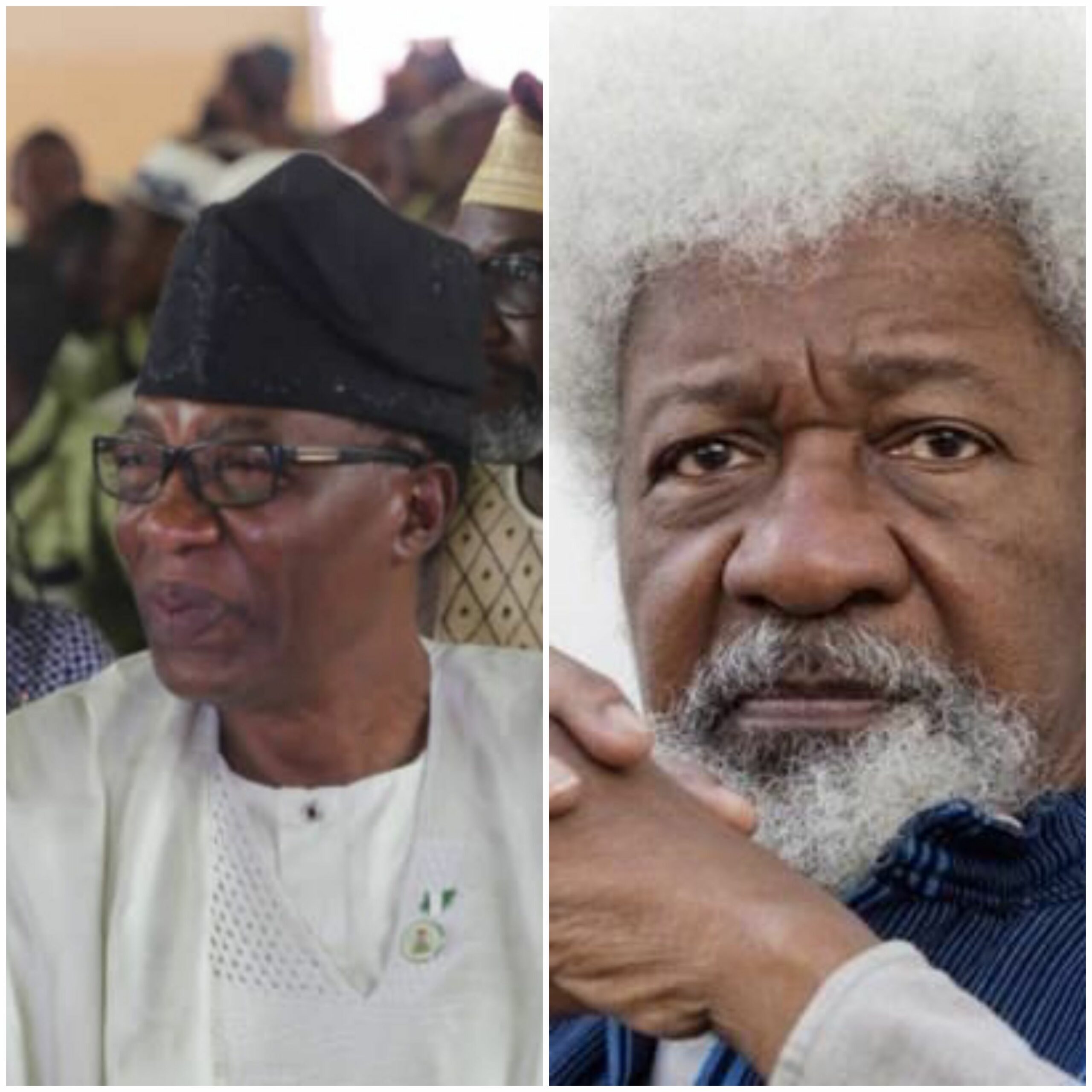 Otunba Gbenga Daniel, ex-governor of Ogun State, recounts encounter with Prof. Wole Soyinka at his Ijegba residence, in Abeokuta.