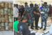 Police parade alleged members notorious car-snatching and gun running syndicates among others for involvement in various crimes in Oyo State