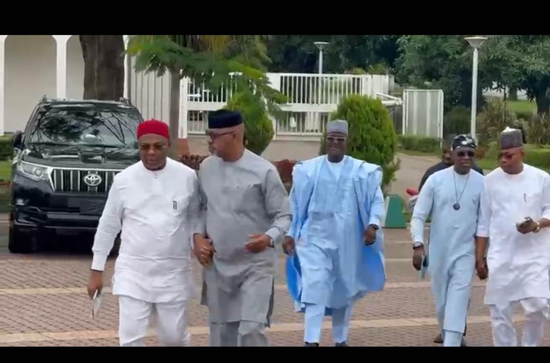 Tinubu, APC governors in closed-door meeting over planned nationwide protest