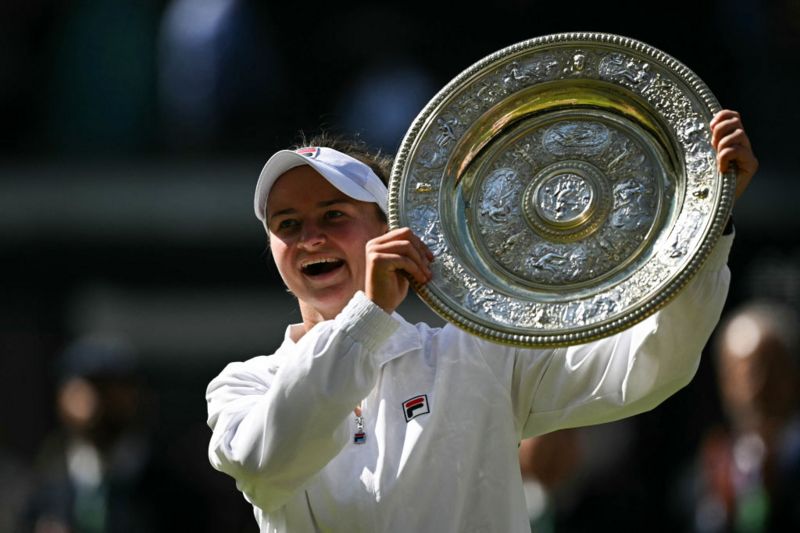 Krejcikova wins her maiden Wimbledon singles title