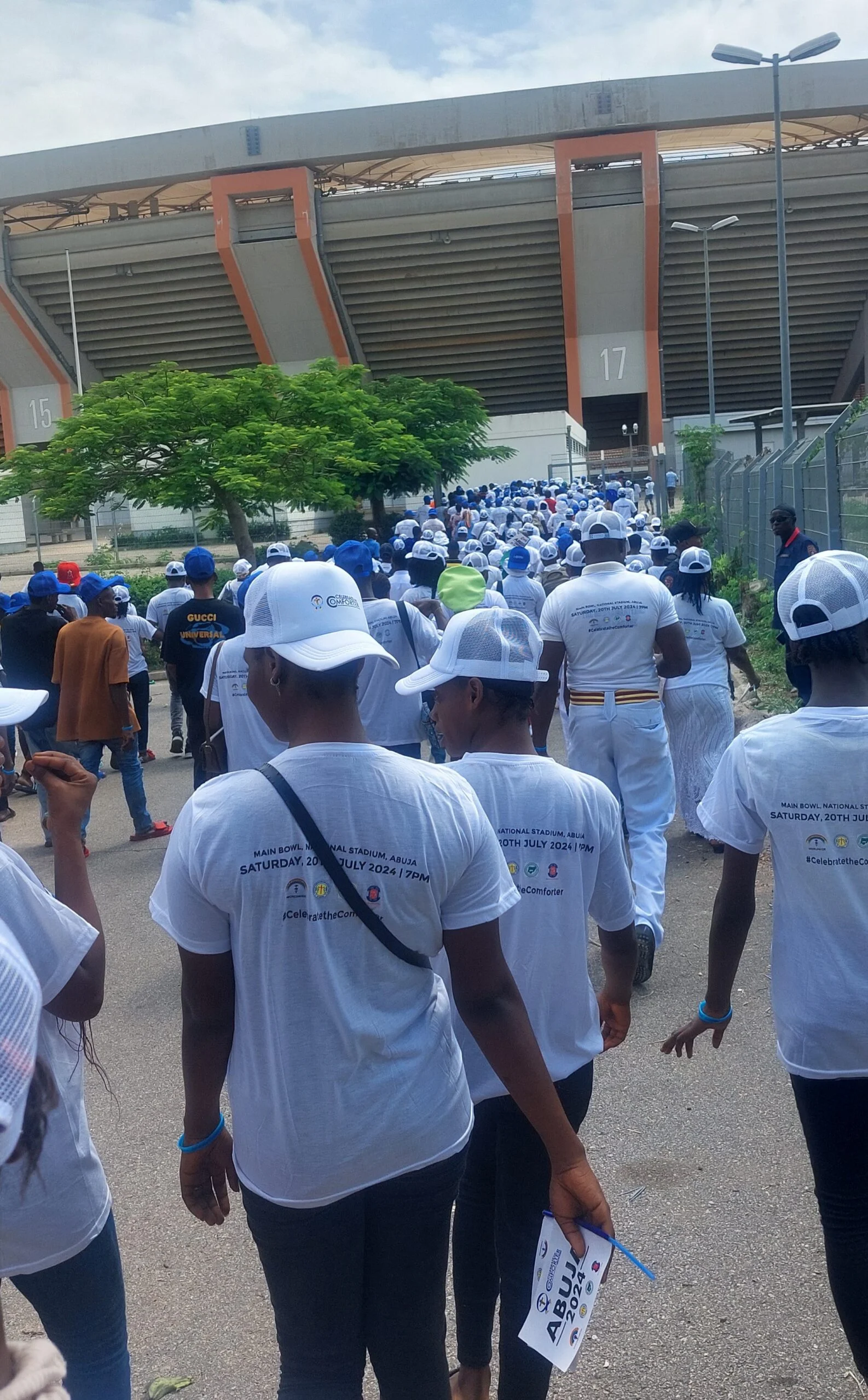 Christ Generation Church members embark on long walk for peace