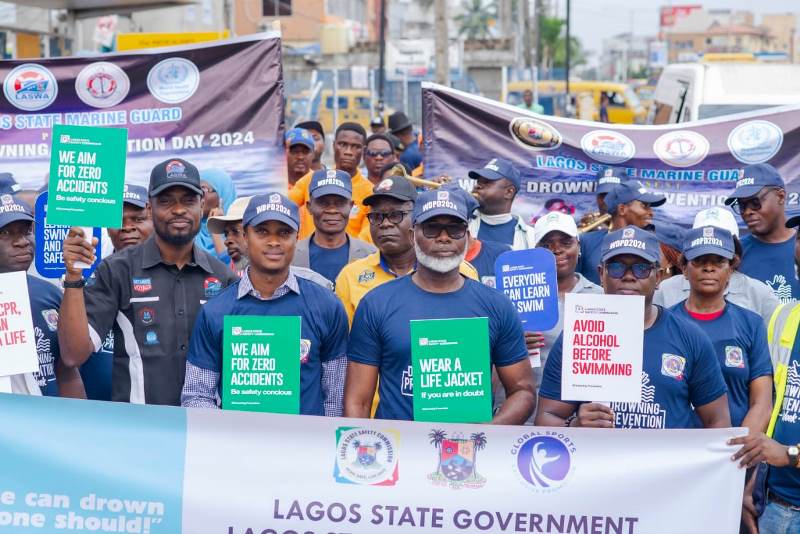 Safety Commission, partner stage walk to mark World Drowning Prevention Day
