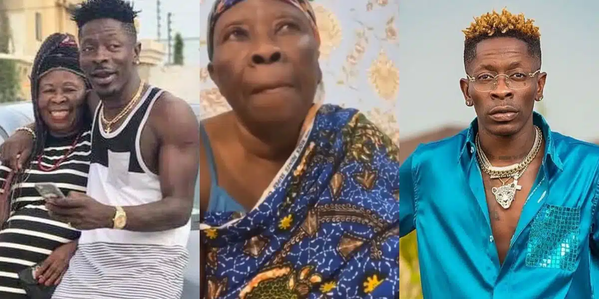 Fans react as Shatta Wale's mother cries out for help due to son's neglect