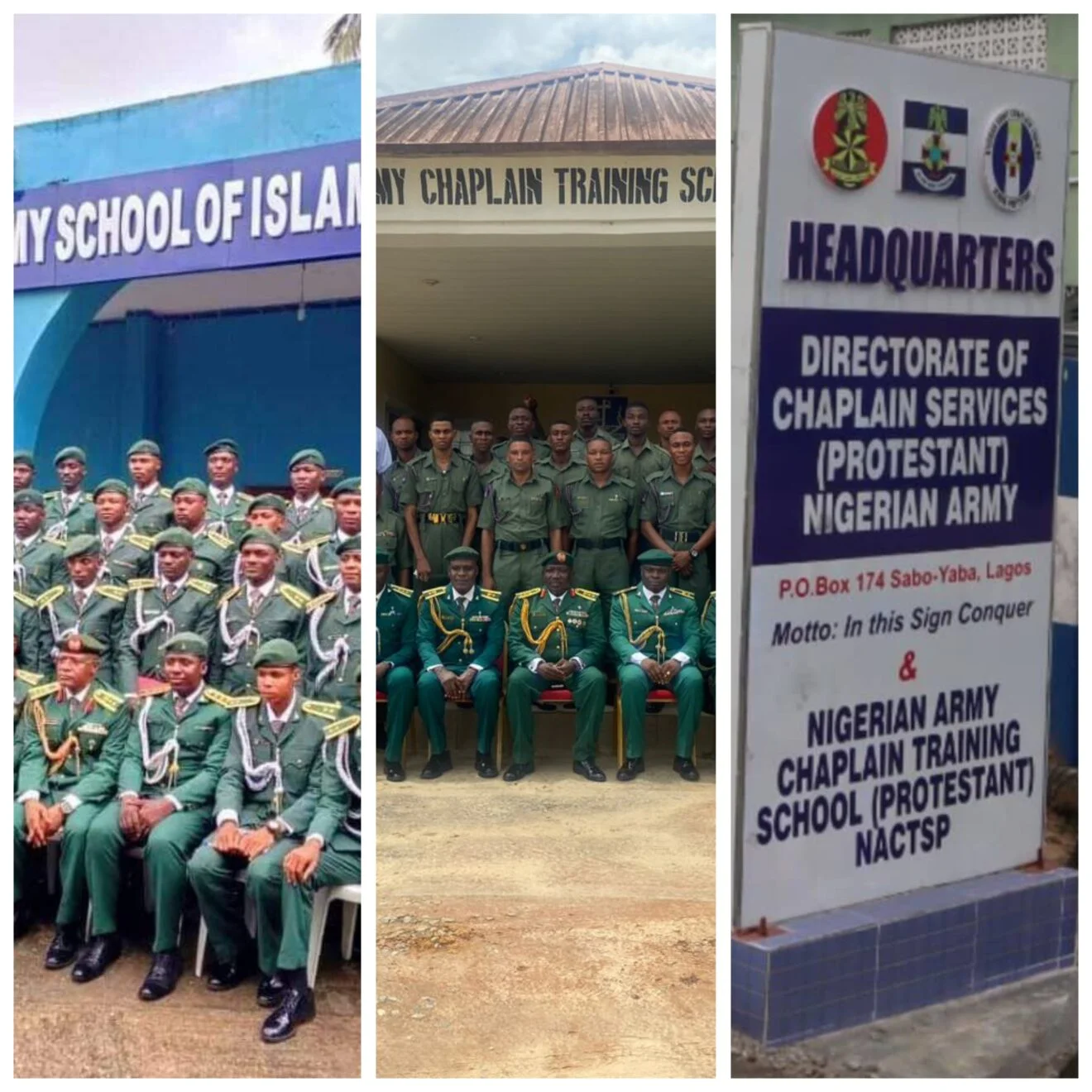 The Nigerian Army reacts to a viral post indicating that it only runs a School of Islamic Affairs while ignoring other religion.