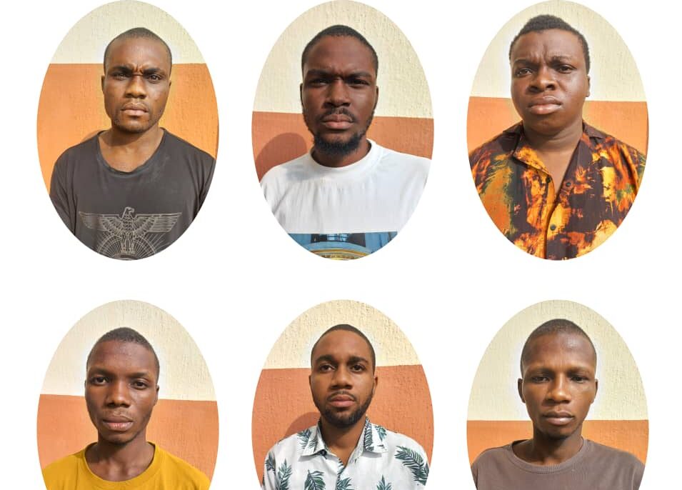 Court jails six Uyo internet fraudsters docked on charges of  criminal impersonation, love scam and identity theft by EFCC 