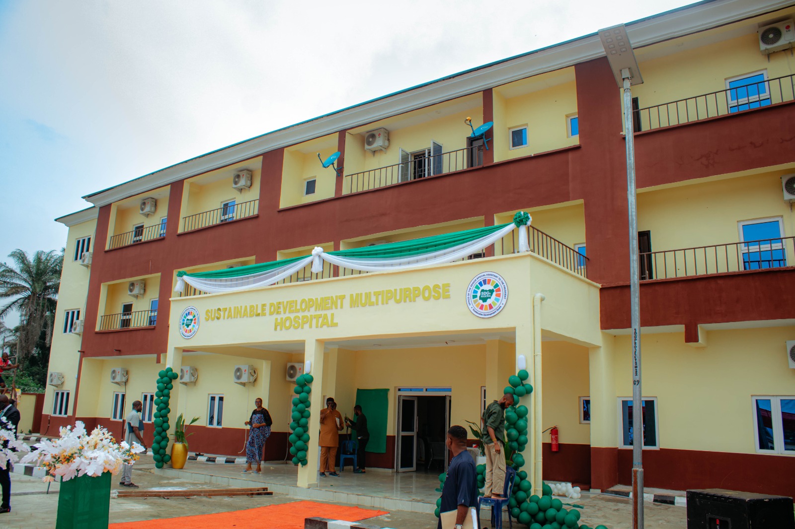 Otti inaugurates 100-bed OSSAP-SDGs' hospital in Abia - P.M. News