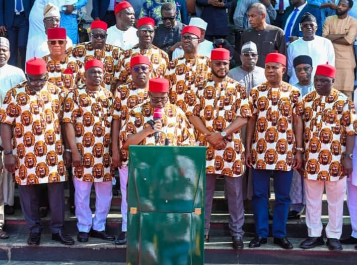 PDP Governors declare support for Gov. Fubara over the ongoing political crises Rivers, slams APC government over mismanagement of economy