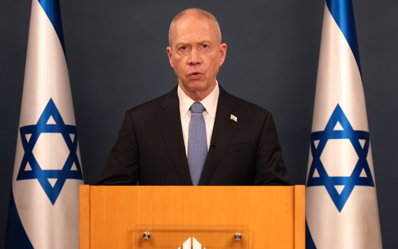 Israeli Defence Minister Yoav Gallant