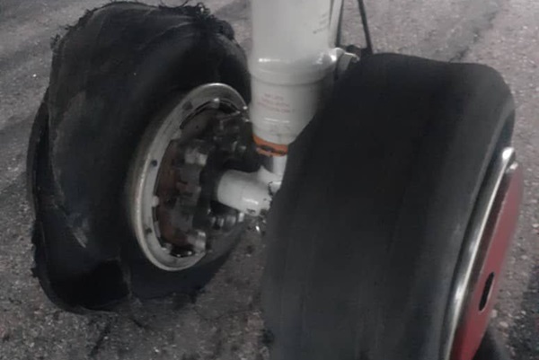 How Max Air plane lost 4 tyres while taking off at Yola Airport' - P.M. News