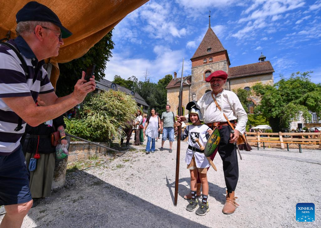 The 2024 Folk festival "Mittelalter-Spektakel" in Switzerland