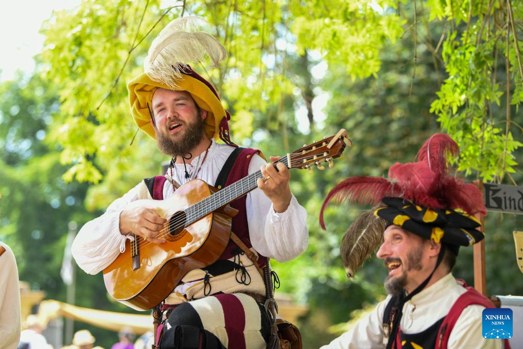 The 2024 Folk festival "Mittelalter-Spektakel" in Switzerland