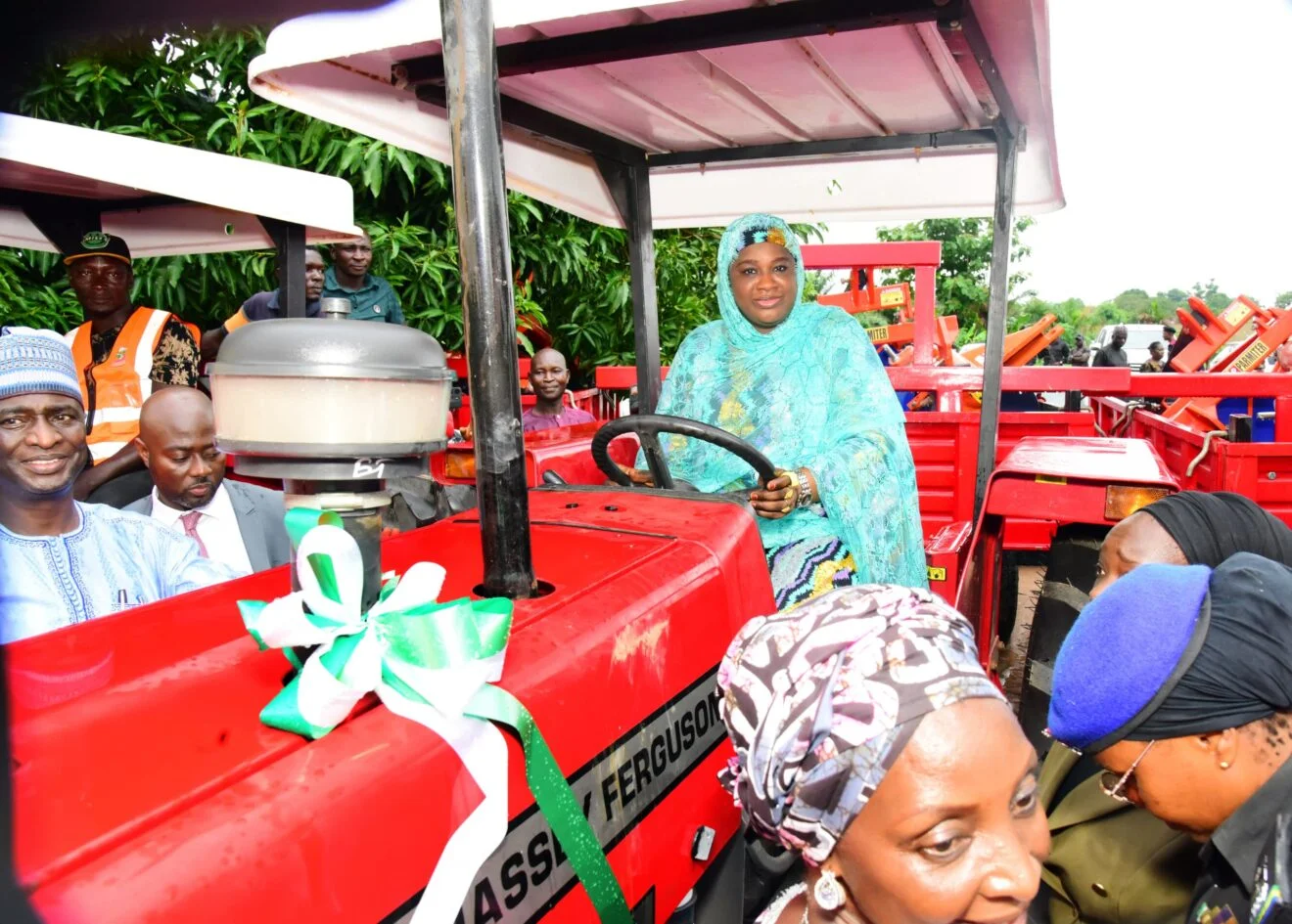 FCT- ACReSAL Project Implementation Unit, distributes 10 tractors and 140 power-tillers to Community Interest Groups (CIGs) in Abuja.