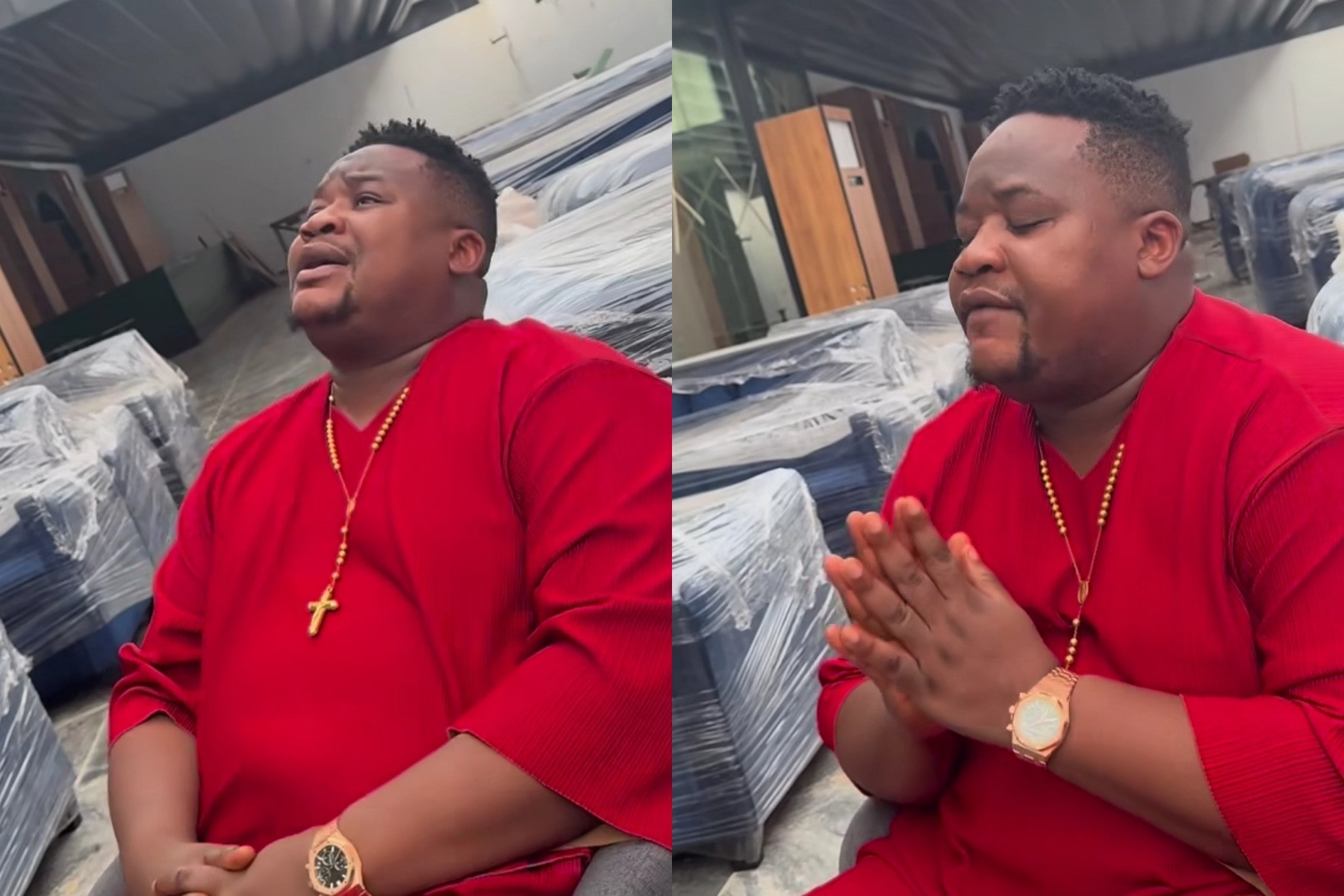 "My head is full" - Cubana Chief Priest cries out for help from Mother Mary