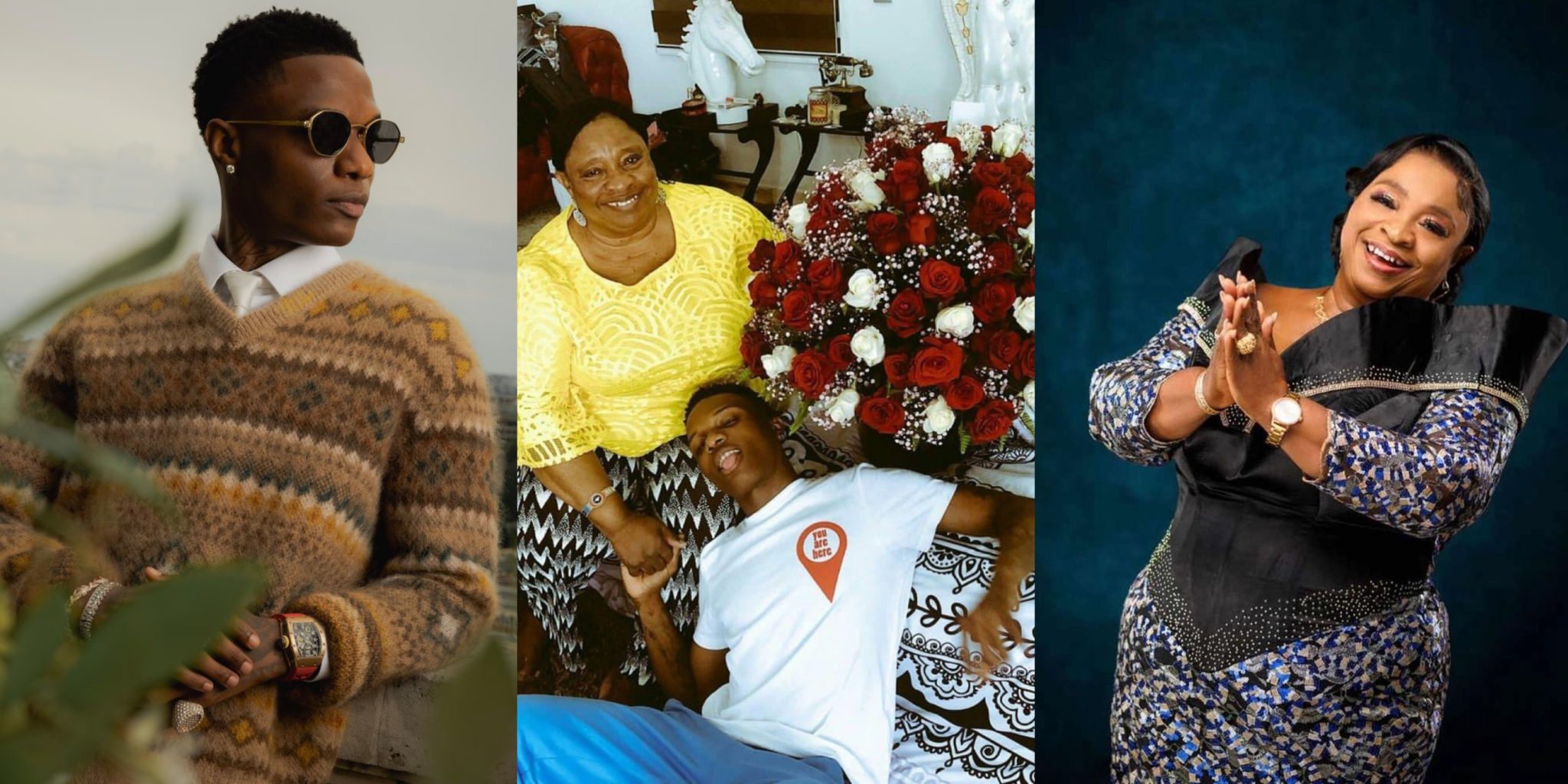 "My heart is broken forever" - Wizkid mourns late Mum on her birthday
