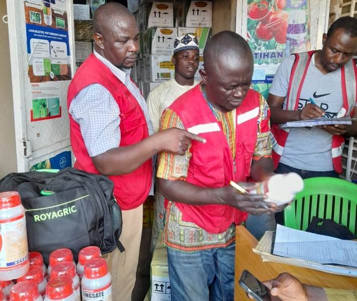 NAFDAC seizes N20m banned Agrochemicals in Sokoto markets