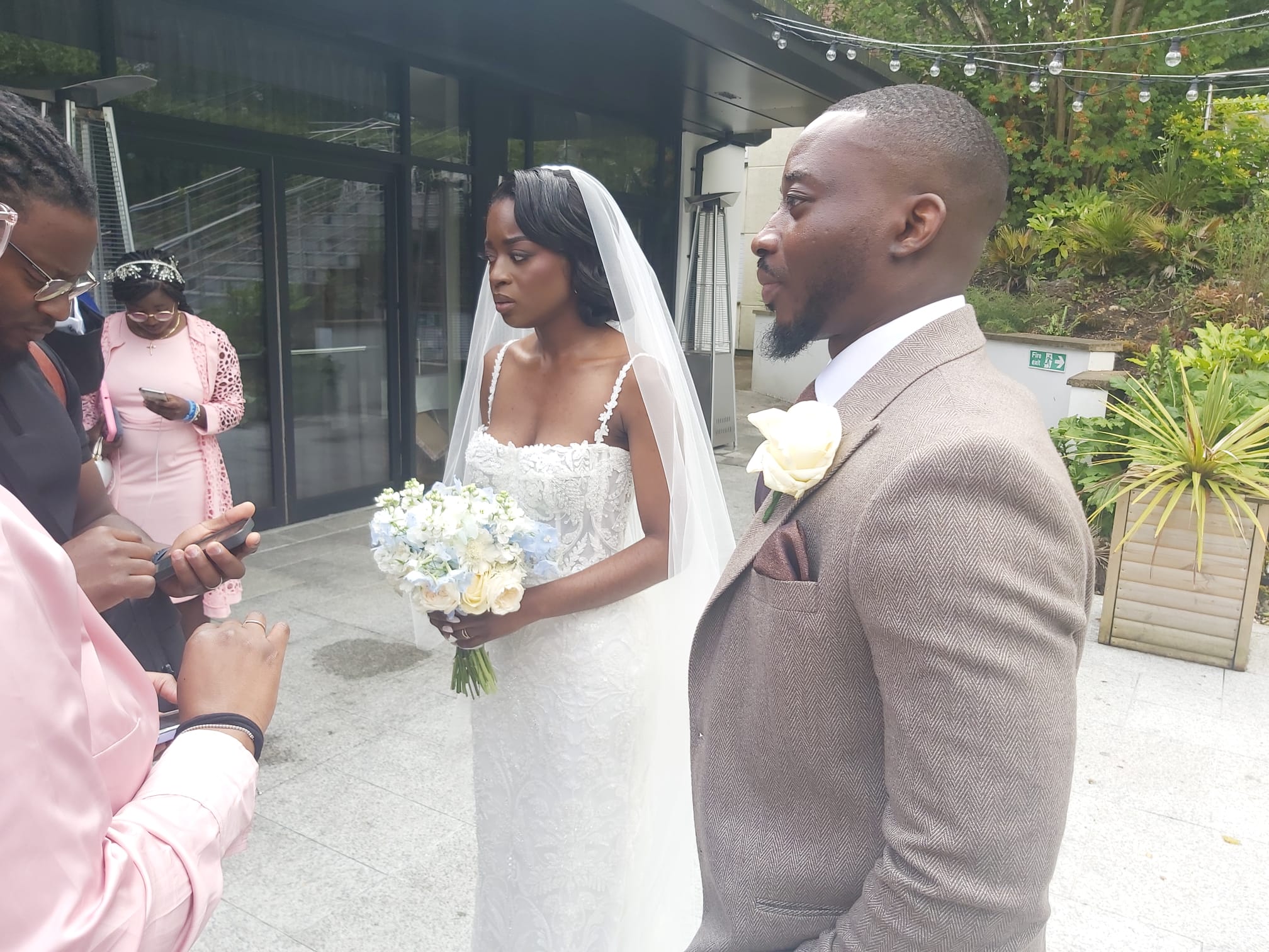 Former UK borough Young Mayor Olamide Akinropo weds Vanessa in London