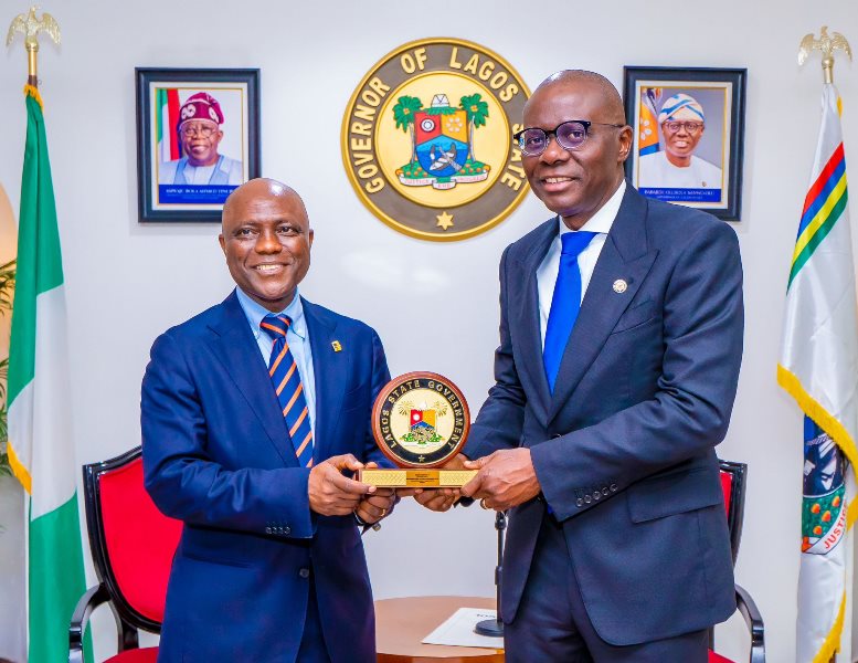 Sanwo-Olu meets First Bank's CEO: What they discussed
