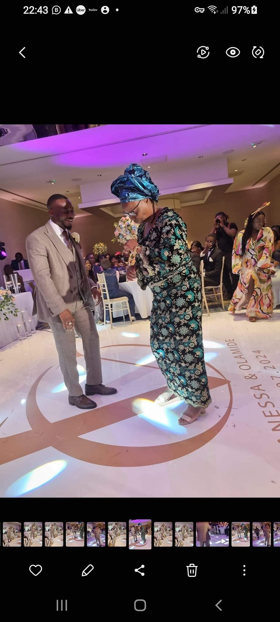 Former UK borough Young Mayor Olamide Akinropo weds Vanessa in London