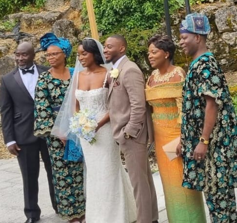 Former UK borough Young Mayor Olamide Akinropo weds Vanessa in London
