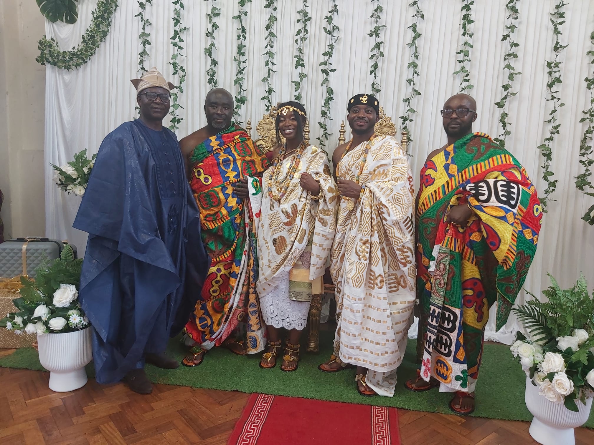 Former UK borough Young Mayor Olamide Akinropo weds Vanessa in London