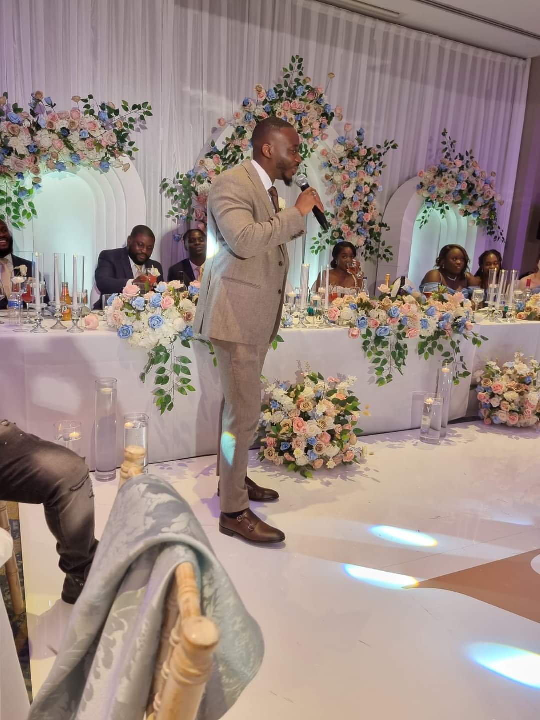 Former UK borough Young Mayor Olamide Akinropo weds Vanessa in London
