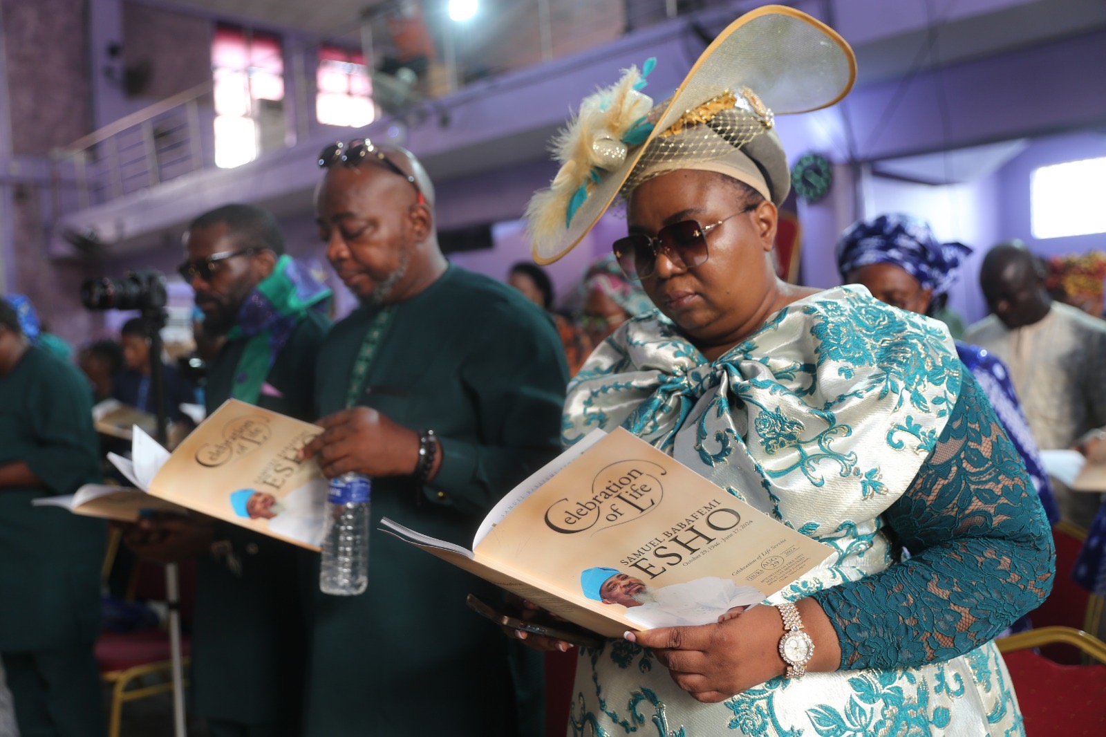 Tributes as legendary music promoter Femi Esho buried in Lagos
