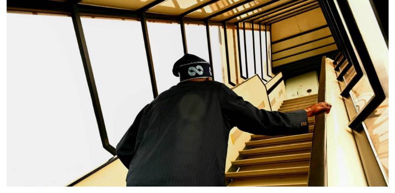 Moment Tinubu flew to France in new Presidential Plane